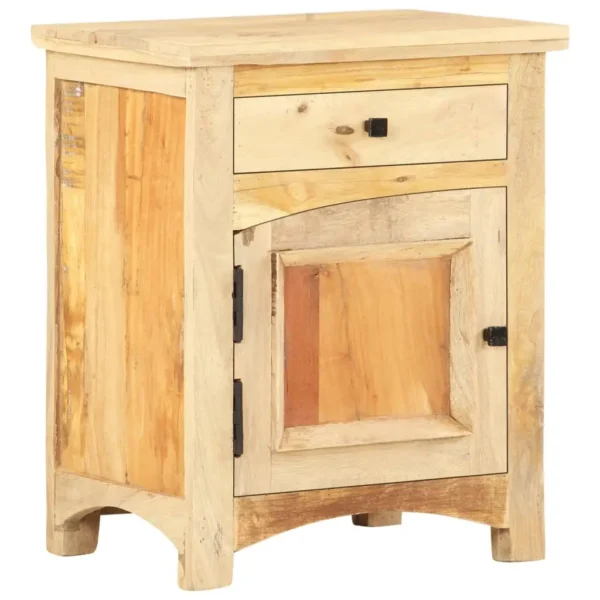  Bedside Cabinet Multicolor Solid reclaimed wood, mango wood, MDF - Image 10