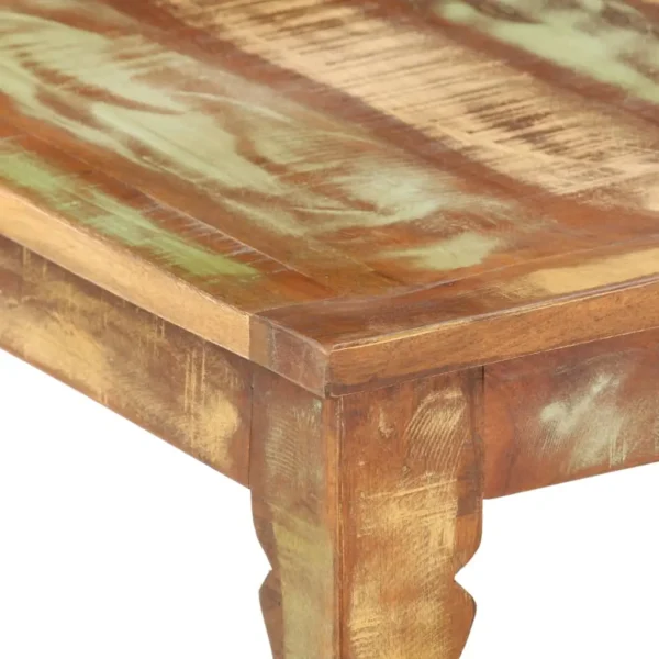  Coffee Table Multicolour Reclaimed wood 43.3x19.7x15.7 in Durable - Image 3