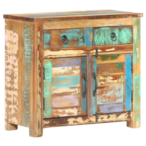  Sideboard Multicolour Solid Reclaimed Wood