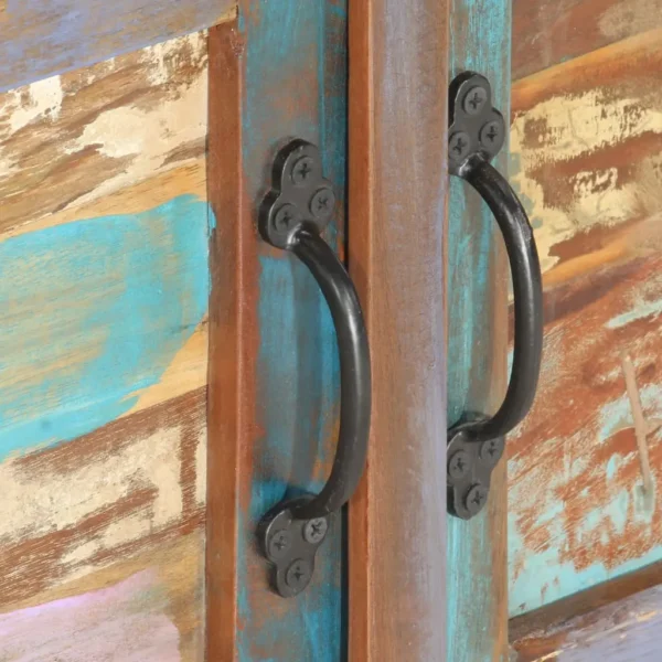  Sideboard Multicolour Solid Reclaimed Wood - Image 5