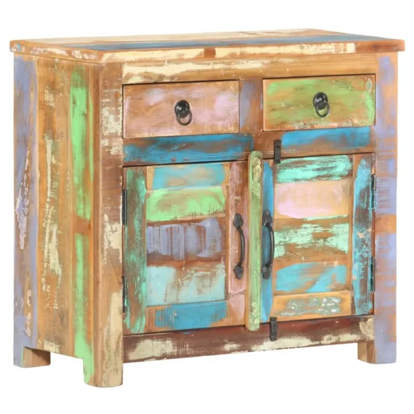  Sideboard Multicolour Solid Reclaimed Wood - Image 8