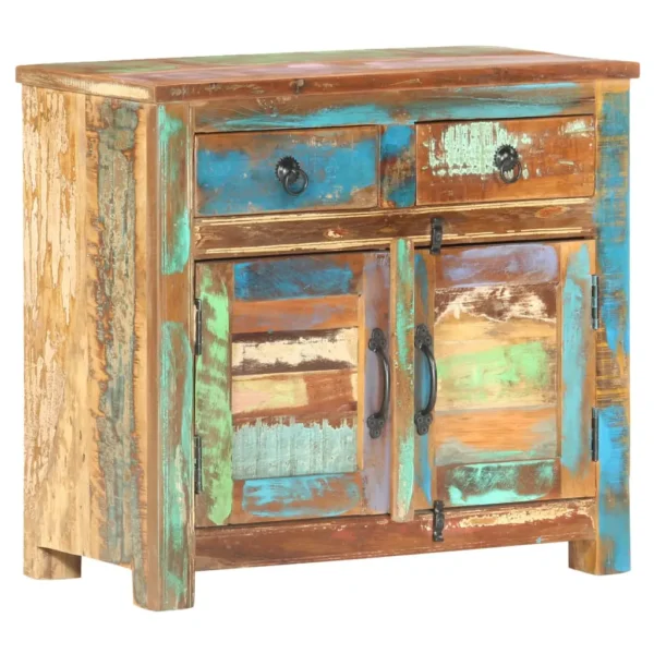 Sideboard Multicolour Solid Reclaimed Wood - Image 9