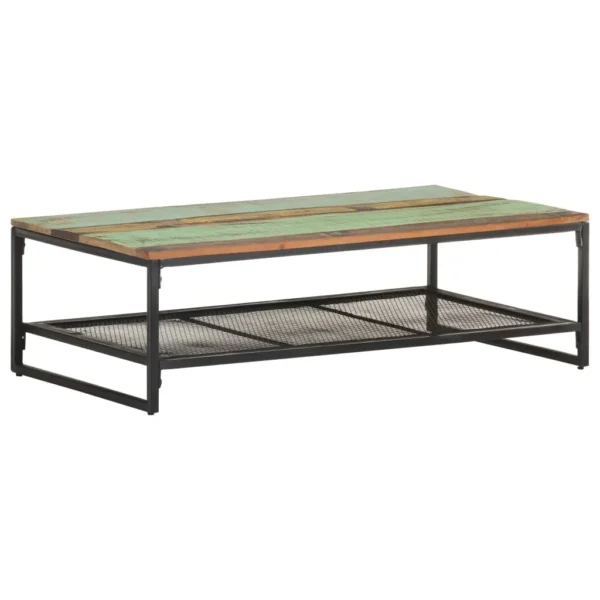  Coffee Table Reclaimed color Solid reclaimed wood, iron Medium - Image 8