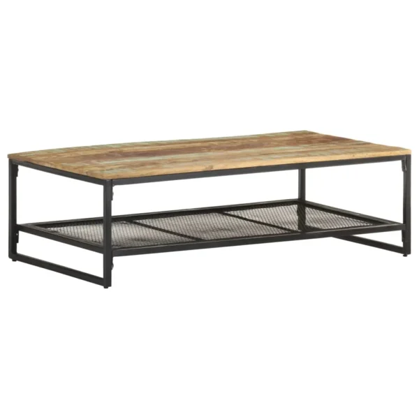 Coffee Table Reclaimed color Solid reclaimed wood, iron Medium - Image 9