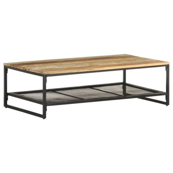  Coffee Table Reclaimed color Solid reclaimed wood, iron Medium - Image 10