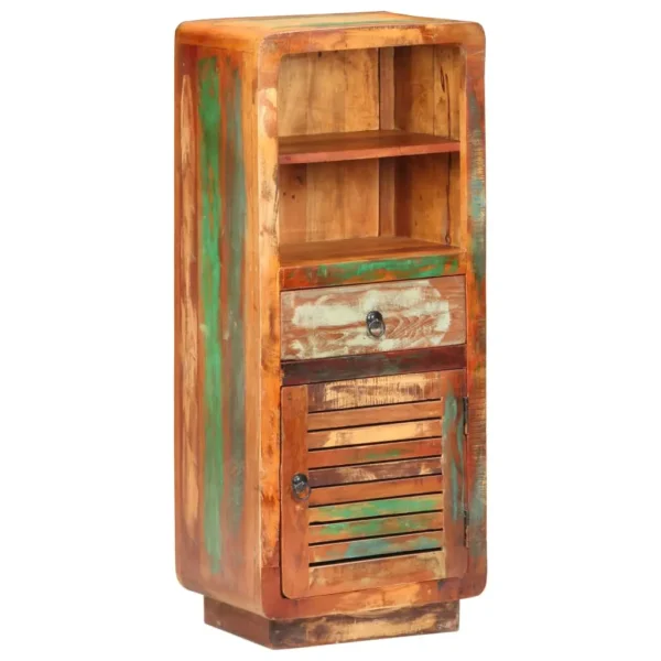  Highboard Multicolor Solid reclaimed wood Highboard Rectangular - Image 8