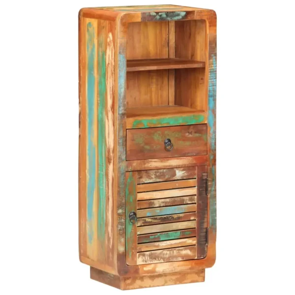  Highboard Multicolor Solid reclaimed wood Highboard Rectangular - Image 9