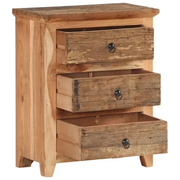  Sideboard Natural wood tones Solid acacia wood, solid reclaimed wood - Image 3