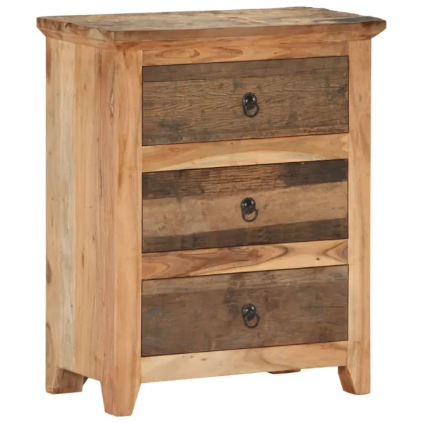  Sideboard Natural wood tones Solid acacia wood, solid reclaimed wood - Image 9