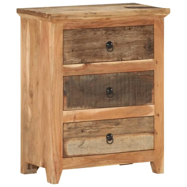  Sideboard Natural wood tones Solid acacia wood, solid reclaimed wood - Image 11