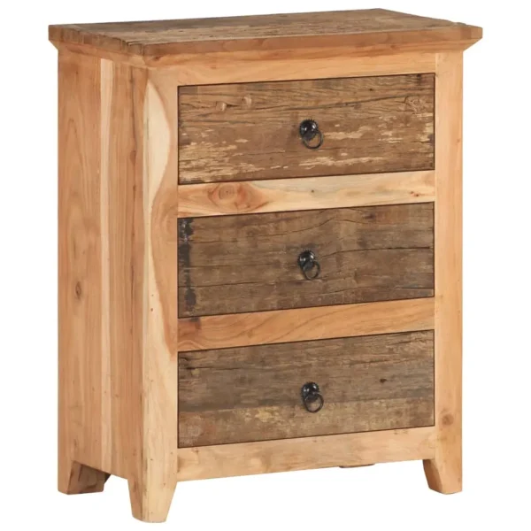  Sideboard Natural wood tones Solid acacia wood, solid reclaimed wood - Image 12