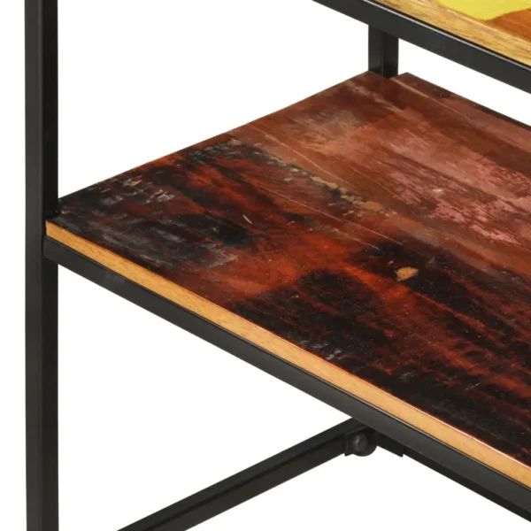 vidaXL Sideboard Mixed-color Solid reclaimed wood, powder-coated steel - Image 5