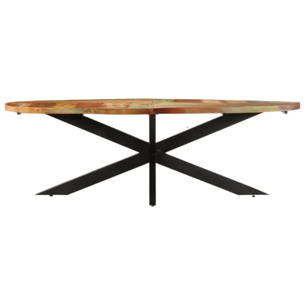  Dining Table Varied colors from reclaimed wood Solid reclaimed wood - Image 2