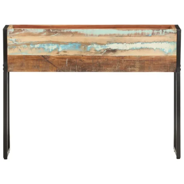 Planter Multicolor Solid reclaimed wood Medium Decorative Inlays - Image 2