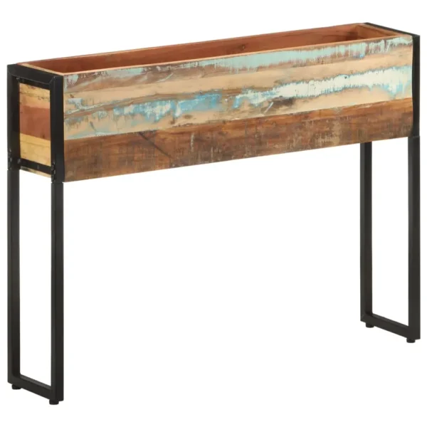 Planter Multicolor Solid reclaimed wood Medium Decorative Inlays - Image 7