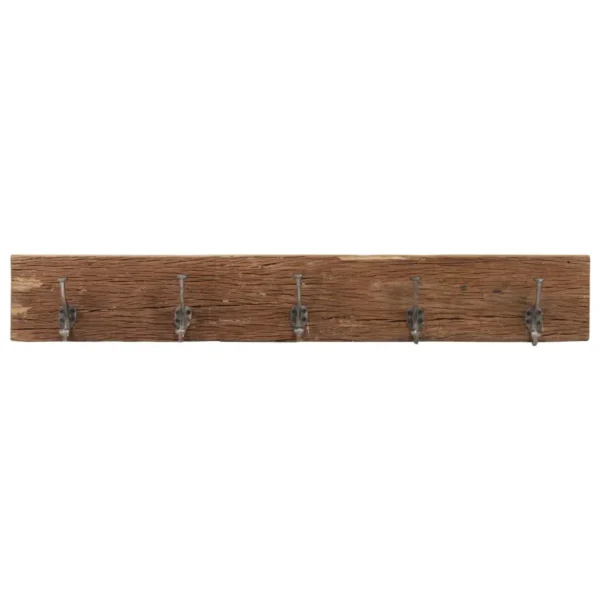 Hall Hanger Natural Wood Solid Reclaimed Wood Medium - Image 2