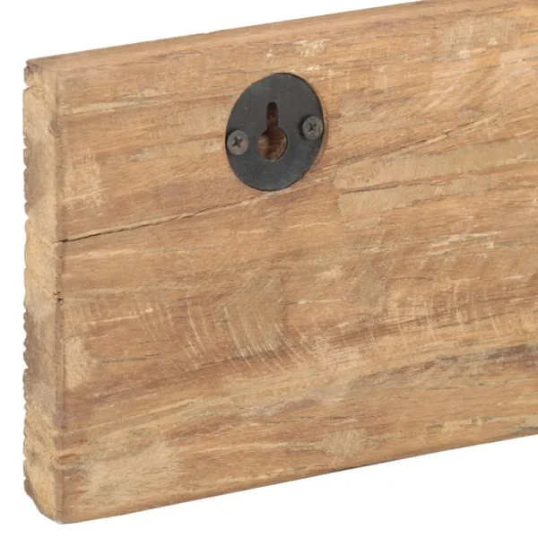 Hall Hanger Natural Wood Solid Reclaimed Wood Medium - Image 6