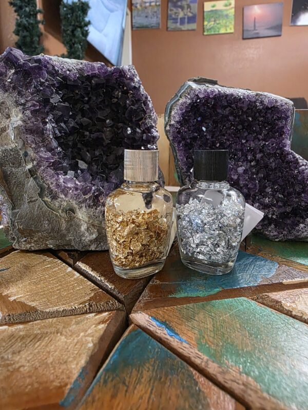 Gold Flake Specimen Bottles - Image 2