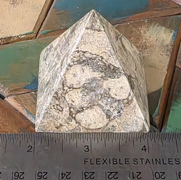 Fossilized Coral Pyramids - Image 2