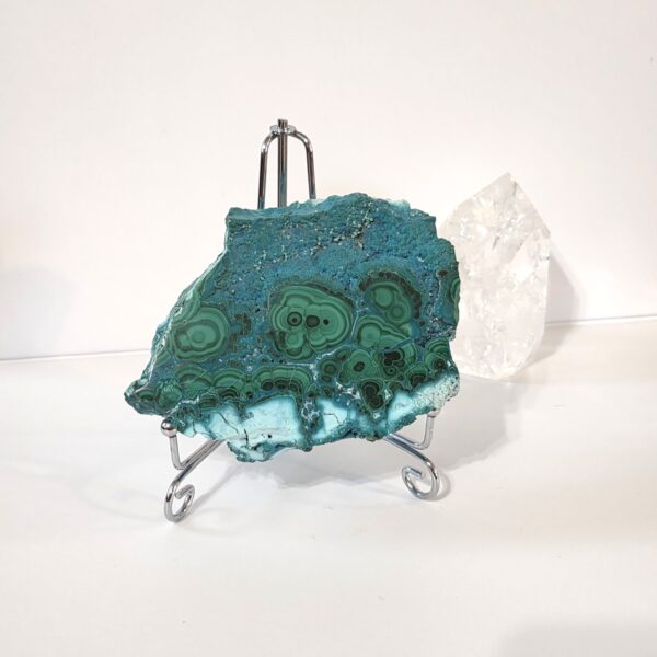 Malachite and Chrysocolla Slab - Image 3