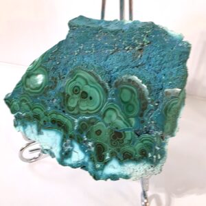 Malachite and Chrysocolla Slab
