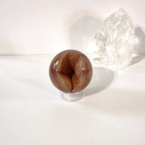 Carnelian Geode Sphere