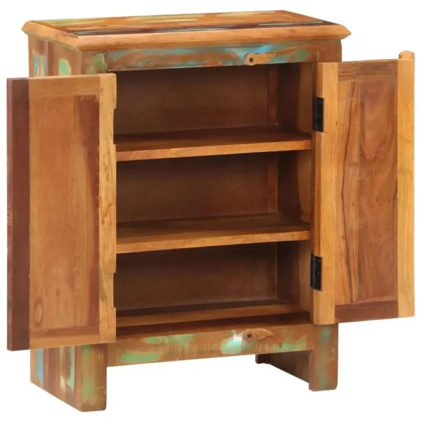 Sideboard Mixed Color Reclaimed wood Medium Sideboard - Image 4