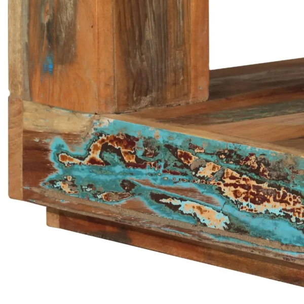 vidaXL Coffee Table Multicolor Reclaimed wood (Teak, Mango, Pine, Beech) - Image 6