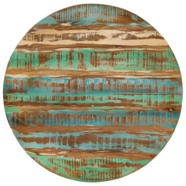 Coffee Table Multicolor Solid reclaimed wood Medium Industrial - Image 16