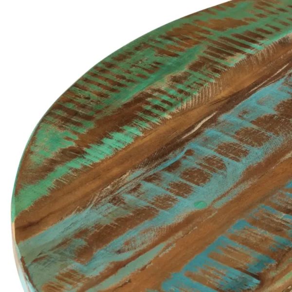 Coffee Table Multicolor Solid reclaimed wood Medium Industrial - Image 17