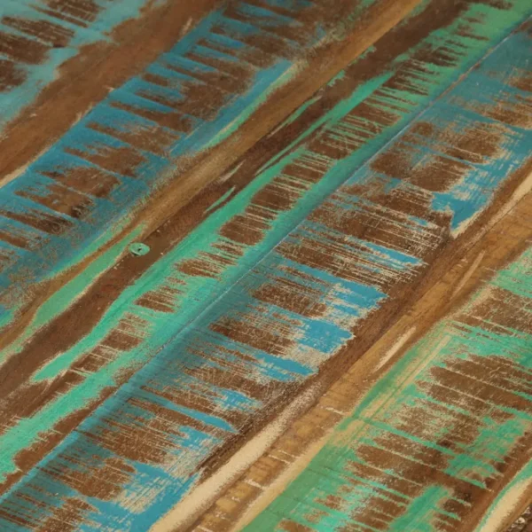 Coffee Table Multicolor Solid reclaimed wood Medium Industrial - Image 18