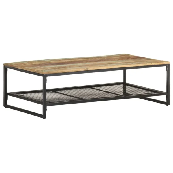  Coffee Table Reclaimed color Solid reclaimed wood, iron Medium - Image 16