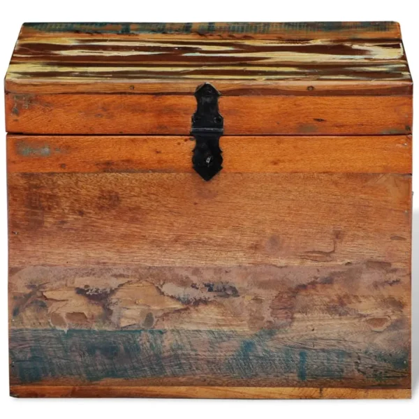 Storage Box Multicolor Reclaimed multi-color solid wood - Image 10