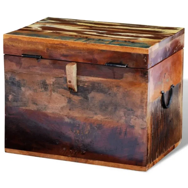 Storage Box Multicolor Reclaimed multi-color solid wood - Image 11