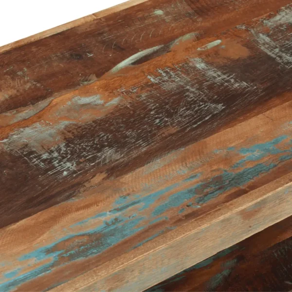 TV Cabinet Multicolor Solid reclaimed wood, Steel Medium - Image 19