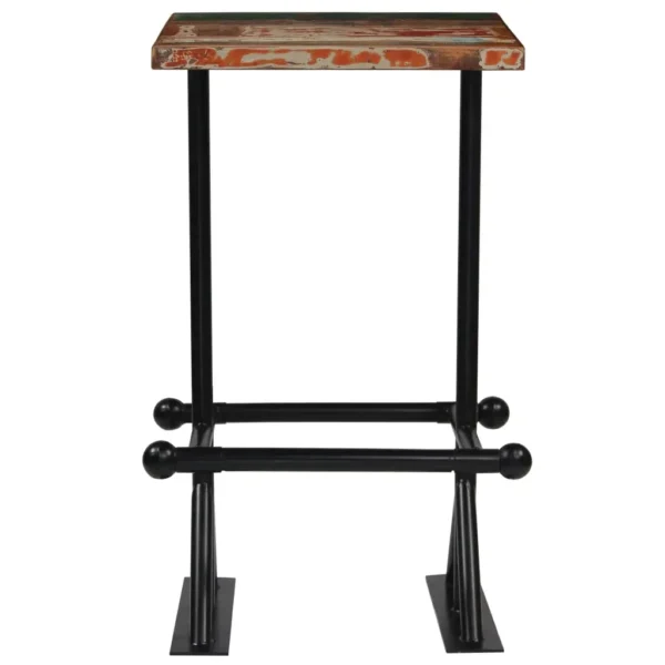 Bar Set Multicolour Solid Reclaimed Wood Medium Industrial - Image 14