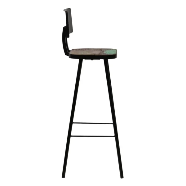 Bar Set Multicolor Solid Reclaimed Wood Standard Industrial - Image 20