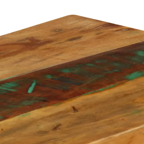 Console Table Multicolour Reclaimed wood, Powder-coated steel - Image 17