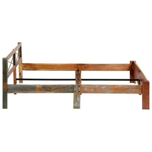  Bed Frame Mixed colors due to reclaimed wood Solid Reclaimed Wood - Image 16