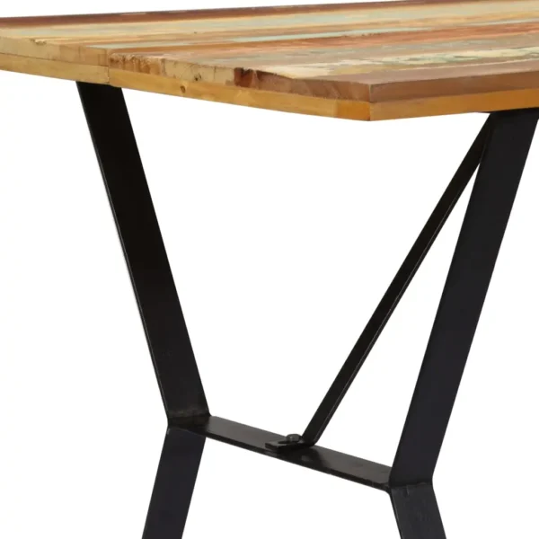  Dining Table Unique reclaimed wood features - Image 16