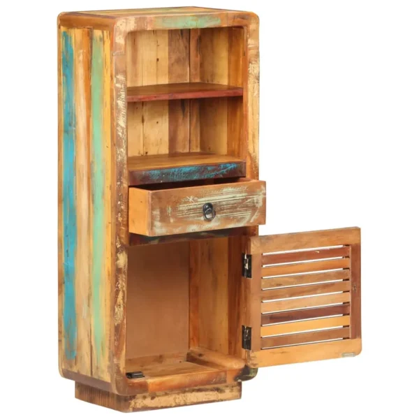  Highboard Multicolor Solid reclaimed wood Highboard Rectangular - Image 12