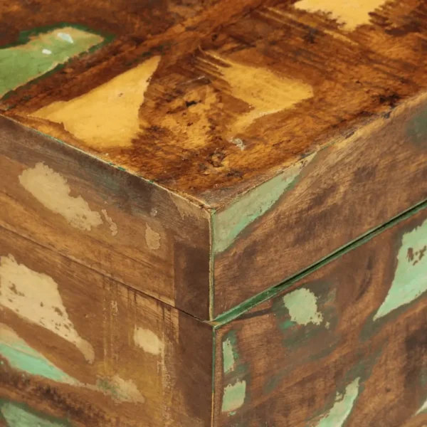 Storage Box Multicolor Reclaimed multi-color solid wood - Image 15