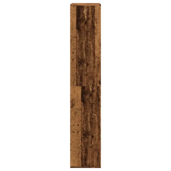 vidaXL Bookcase Old Wood Engineered Wood Bookcase Rectangular Modern - Image 5