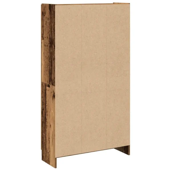 vidaXL Highboard Old wood Engineered wood Tall Sideboard Rectangular - Image 6