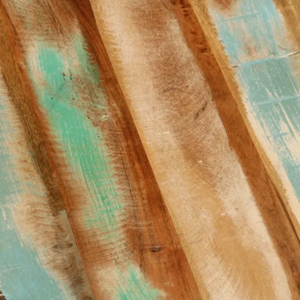 vidaXL Coffee Table Mixed color finish Solid reclaimed wood, Steel Medium - Image 6
