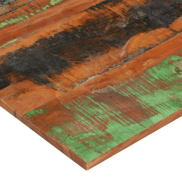  Table Top Unique due to reclaimed wood Solid tropical reclaimed wood - Image 4
