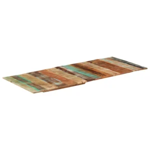  Rectangular Table Top 23.6x55.1" 0.59 - 0.63 " Solid Reclaimed Wood