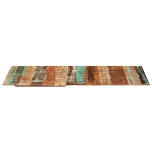  Rectangular Table Top 23.6x55.1" 0.59 - 0.63 " Solid Reclaimed Wood - Image 3