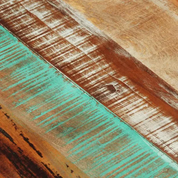  Rectangular Table Top 23.6x55.1" 0.59 - 0.63 " Solid Reclaimed Wood - Image 5