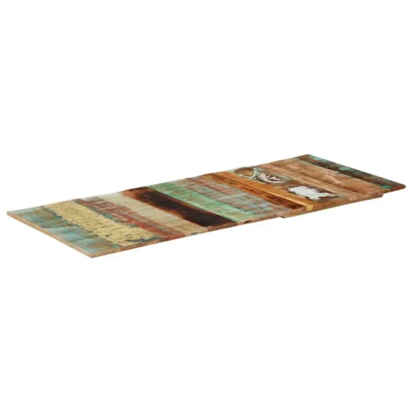  Rectangular Table Top 23.6x55.1" 0.59 - 0.63 " Solid Reclaimed Wood - Image 9